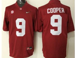 Alabama Crimson Tide 9 Amari Cooper College Football Jersey Red Diamond Edition