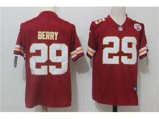 Kansas City Chiefs 29 Eric Berry Football Jersey Legend Red