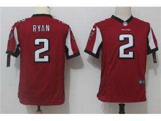 Youth Atlanta Falcons 2 Matt Ryan Football Jersey Red