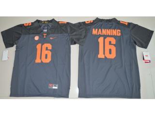 Youth Tennessee Volunteers 16 Peyton Manning Coolege Football Jersey Gray