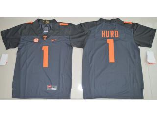 Youth Tennessee Volunteers 1 Jalen Hurd Coolege Football Jersey Gray