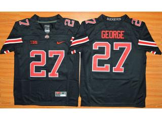 Youth Ohio State Buckeyes 27 Eddie George College Football Jersey Black
