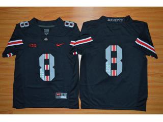 Youth Ohio State Buckeyes 8th Championship Commemorative College Football Jersey Black