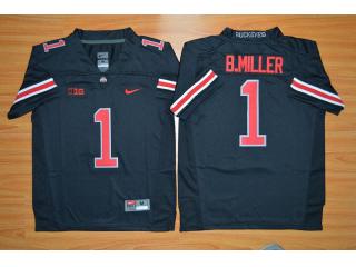 Youth Ohio State Buckeyes 1 Braxton Miller College Football Jersey Black