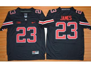 Youth Ohio State Buckeyes 23 Lebron James College Football Jersey Black