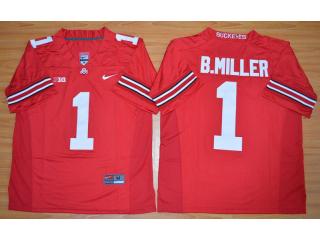 Ohio State Buckeyes 1 Braxton Miller College Football Jersey Red BUCKEYES