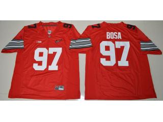Ohio State Buckeyes 97 Joey Bosa College Football Jersey Red Diamond Quest