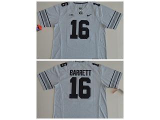 Ohio State Buckeyes 16 J.T. Barrett College Football Jersey Gridion Grey II