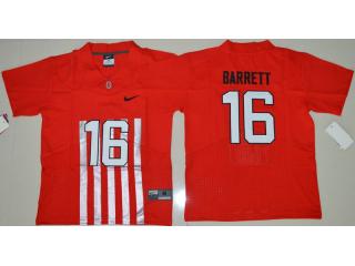 Youth Ohio State Buckeyes 16 J.T Barrett College Football Alternate Elite Jersey Red