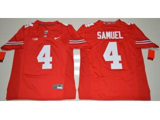 Ohio State Buckeyes 4 Curtis Samuel College Football Jersey Red