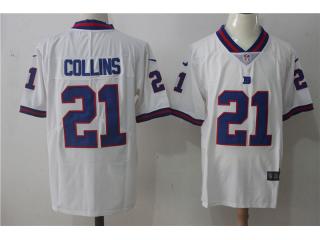 New York Giants 21 Landon Collins Football Jersey Legend White