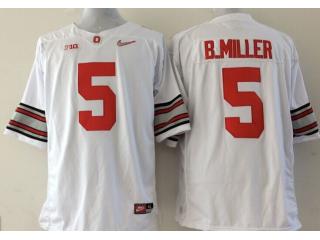 Ohio State Buckeyes 5 Raekwon McMillan College Football Jersey White