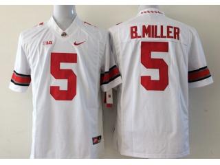 Ohio State Buckeyes 5 Raekwon McMillan College Football Jersey White