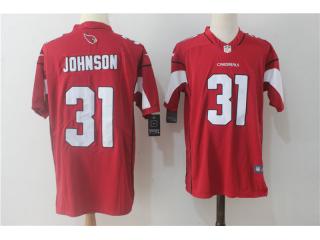 Arizona Cardinals 31 David Johnson Vapor Limited Football Jersey Red
