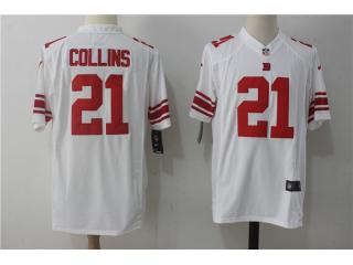New York Giants 21 Landon Collins Football Jersey White Fan Edition
