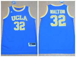 Adidas UCLA Bruins 32 Bill Walton College Basketball Jersey Blue