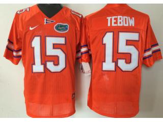 Florida Gators 15 Tim Tebow College Football Jersey Orange