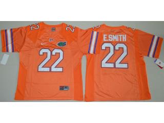 Florida Gators 22 Emmitt Smith College Football Jersey Orange