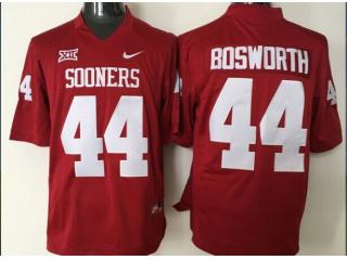 Oklahoma Sooners 44 Brian Bosworth College Football Jersey Red