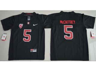 Youth Stanford Cardinal 5 Christian McCaffrey College Football Jersey Black