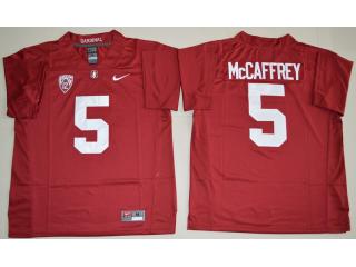 Youth Stanford Cardinal 5 Christian McCaffrey College Football Jersey Red