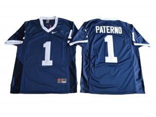 Penn State Nittany Lions 1 Joe Paterno College Football Jersey Navy Blue