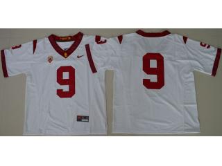 USC Trojans 9 JuJu Smith-Schuster College Football Jersey White