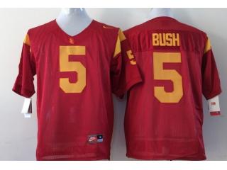 USC Trojans 5 Reggie Bush College Football Jersey Red