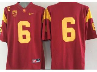 USC Trojans 6 Cody Kessler College Football Jersey Red