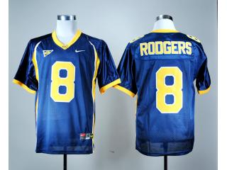 California Golden Bears 8 Aaron Rodgers College Football Jersey Navy Blue