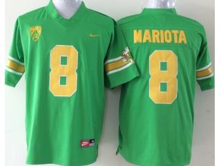 Oregon Ducks 8 Marcus Mariota College Football Jersey Green