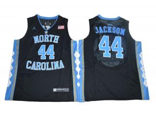 North Carolina Tar Heels 44 Justin Jackson College Basketball Jersey Black