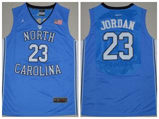 North Carolina Tar Heels 23 Michael Jordan College Basketball Jersey Blue