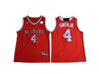 NC State Wolfpack 4 Dennis Smith Jr College Basketball Jersey Red
