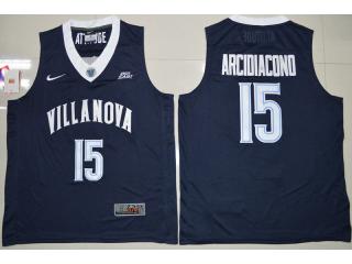 Villanova Wildcats 15 Ryan Arcidiacono College Basketball Jersey Navy Blue