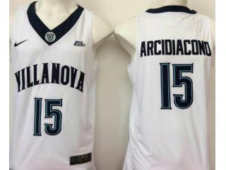 Villanova Wildcats 15 Ryan Arcidiacono College Basketball Jersey White