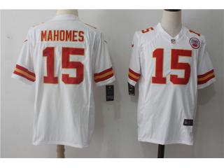 Kansas City Chiefs 15 Patrick Mahomes Football Jersey White Fan Edition