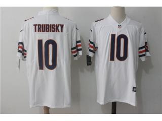 Chicago Bears 10 Mitchell Trubisky Football Jersey Legend White