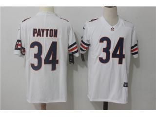 Chicago Bears 34 Walter Payton Football Jersey Legend White
