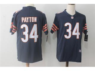 Chicago Bears 34 Walter Payton Football Jersey Legend Navy Blue