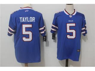 Buffalo Bills 5 Tyrod Taylor Football Jersey Legend Blue