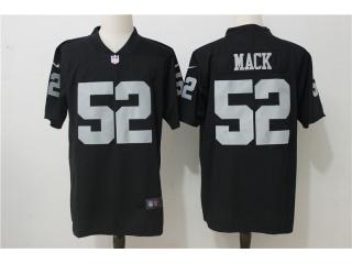 Oakland Raiders 52 Khalil Mack Football Jersey Legend Black