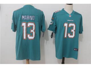 Miami Dolphins 13 Dan Marino Football Jersey Legend Green