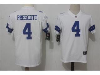 Youth Dallas Cowboys 4 Dak Prescott Football Jersey Legend White