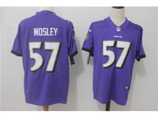 Baltimore Ravens 57 C.J. Mosley Football Jersey Legend purple