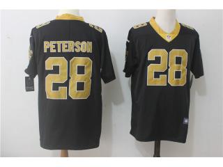 New Orleans Saints 28 Adrian Peterson Football Jersey Legend Black