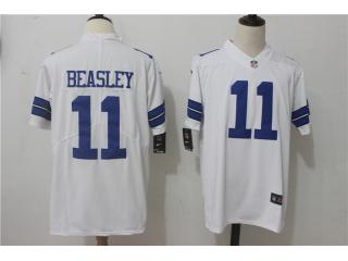 Dallas Cowboys 11 Cole Beasley Football Jersey Legend White