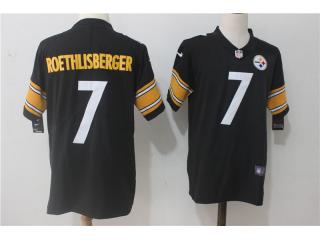 Pittsburgh Steelers 7 Ben Roethlisberger Football Jersey Legend Black