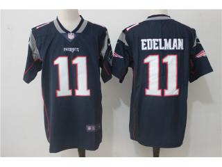 New England Patriots 11 Julian Edelman Football Jersey Legend Navy blue