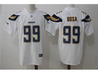 San Diego Chargers 99 Joey Bosa Football Jersey Legend White
